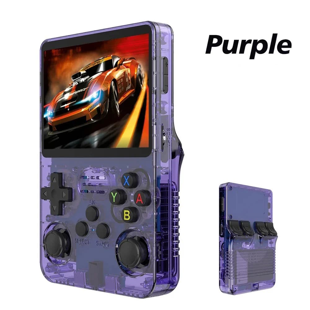 FLLTF R36S Console de jeu vidéo système Linux 3.5 pouces écran IPS lecteur vidéo de poche Portable 6