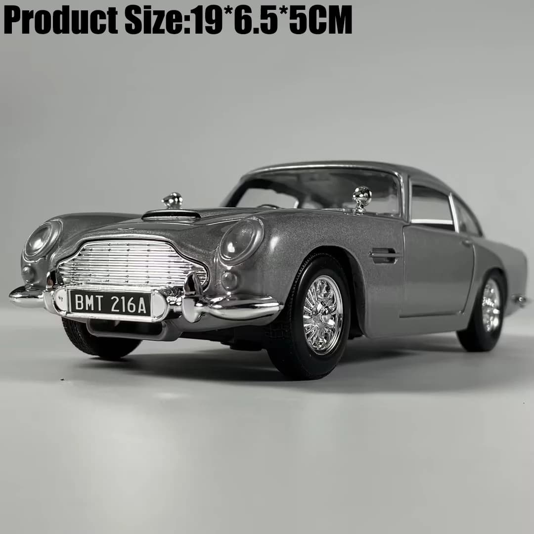 1:24 Aston Martin DB5 1964 James Bond 007 Goldfinger Film Voiture Alliage Métal moulé sous pression 