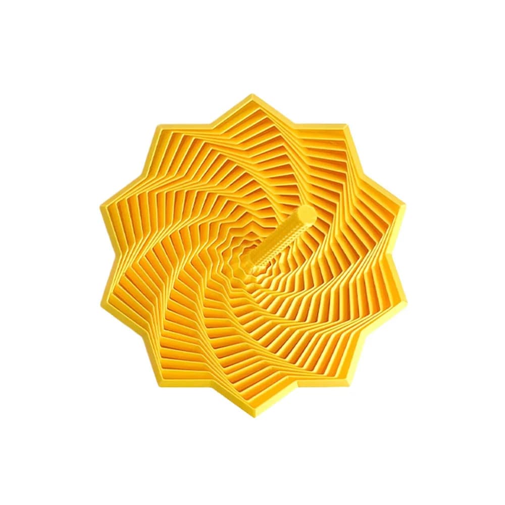 PLA – étoile sensorielle élargie avec poignées, jouet tourbillonnant en spirale, anti-Stress, imprim