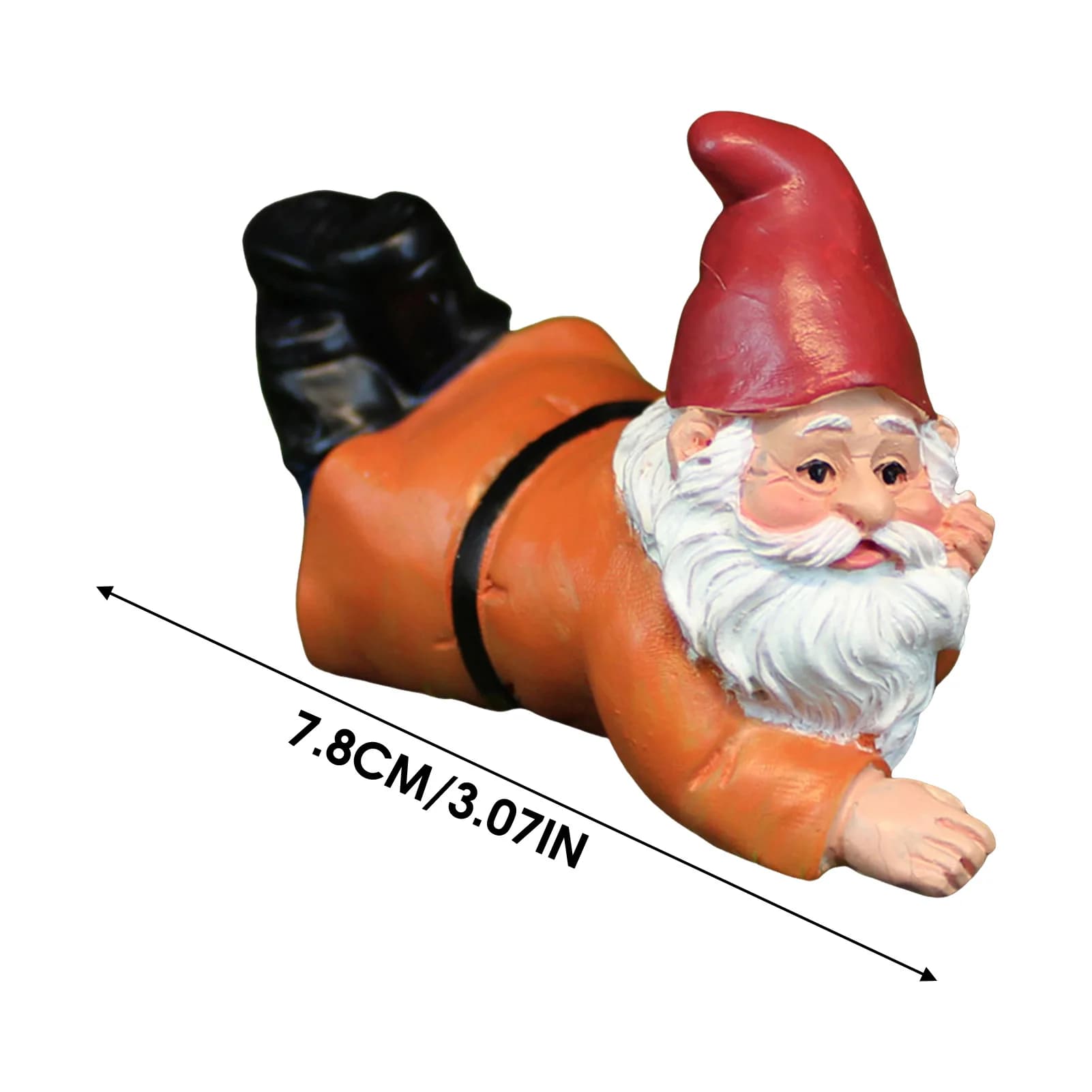 Figurine de Gnome de jardin en résine Durable, Mini ornements, Micropaysage, Statues artisanales pou