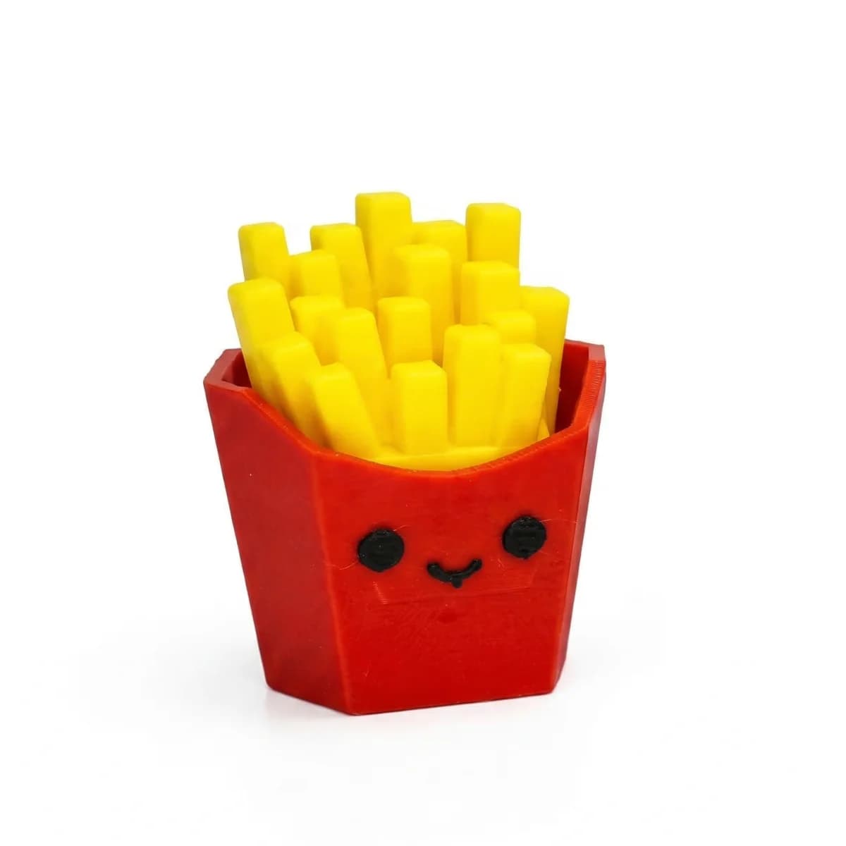 Jouet anti-stress Clicker Frites, jouet sensoriel ASMR, 4,5 cm, imprimé en 3D en PLA