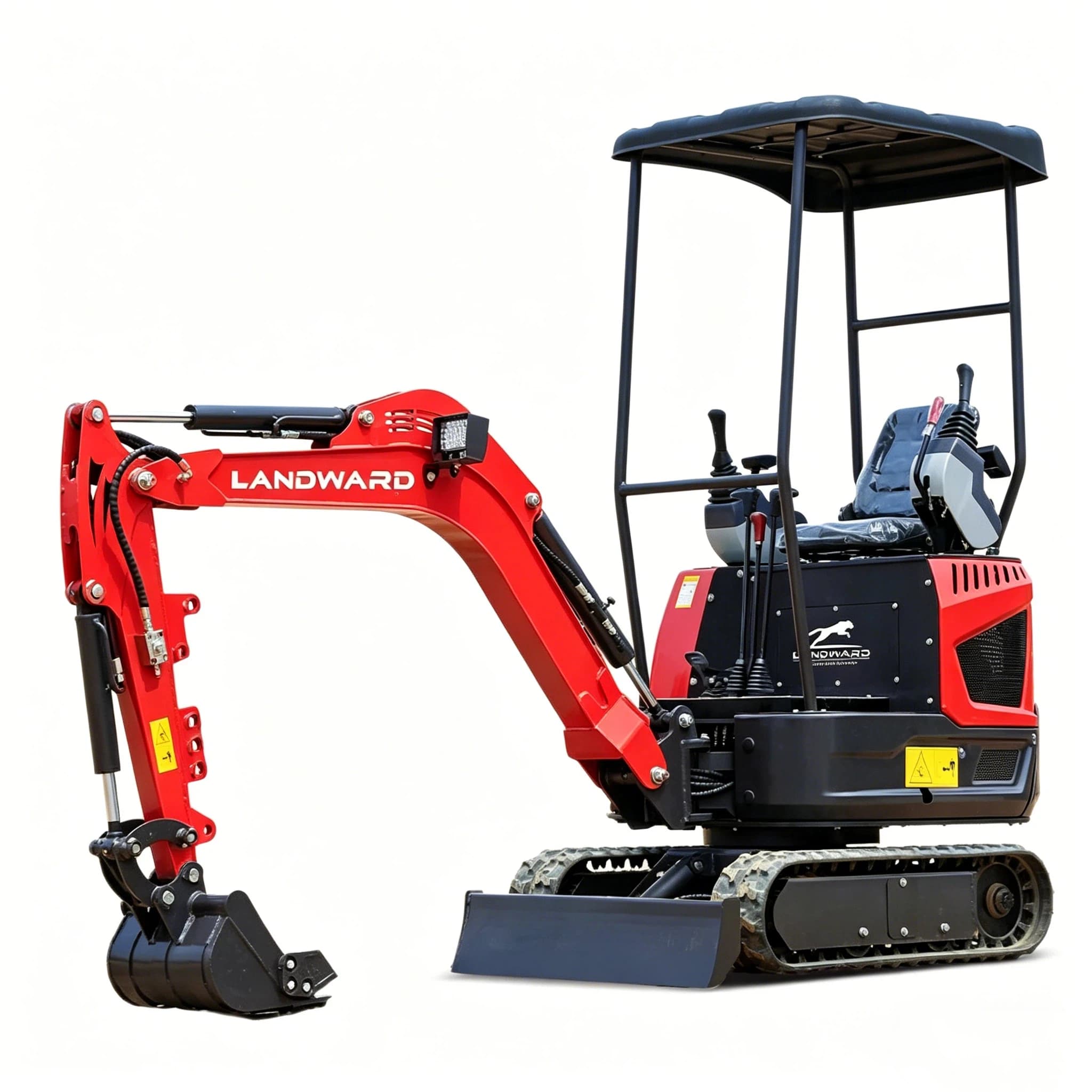 Mini-excavatrice de haute qualité à bas prix, 2 tonnes, matériel de terrassement, mini-pelle multifo