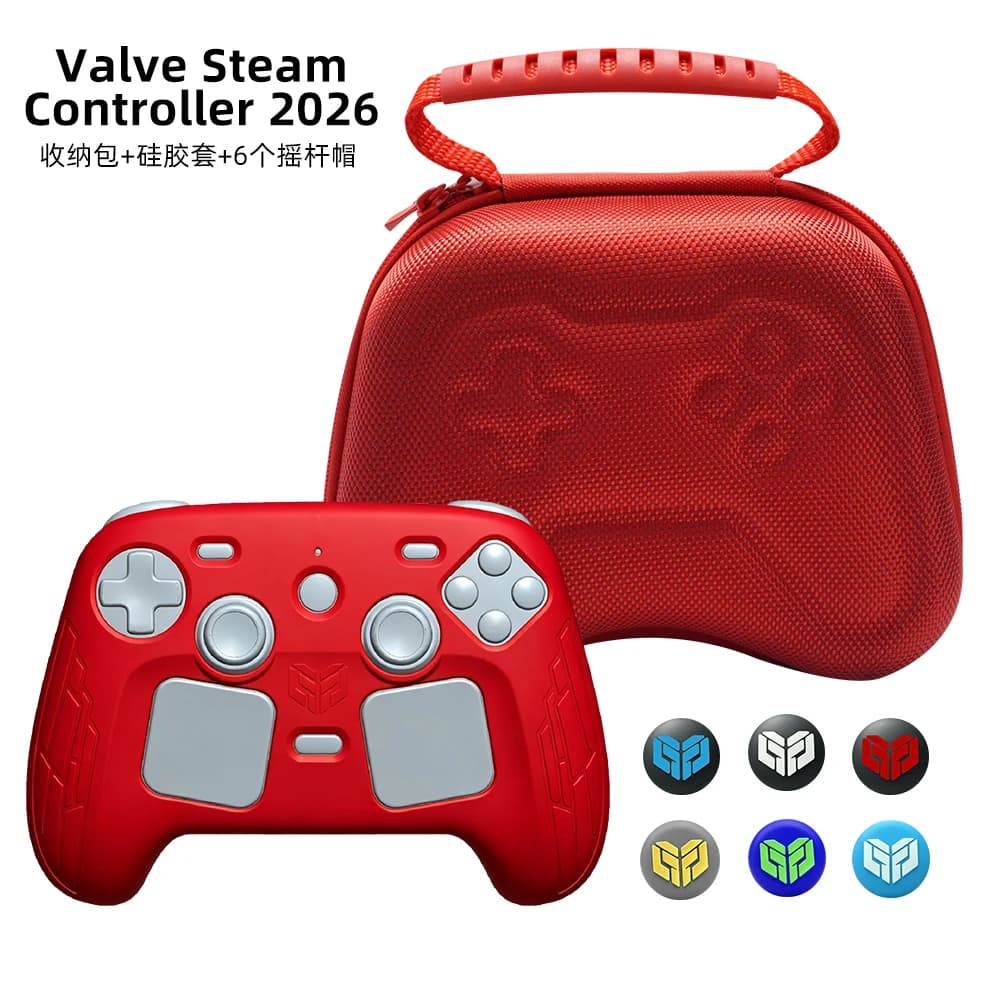 Sac de transport universel pour manette Steam 2026, housse de protection en silicone, étui de rangem