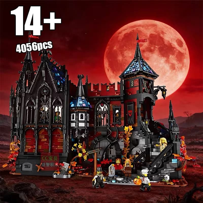 NOUVEAU 2026 – Blocs de construction Château Transylvania Aventure 4056 pièces (référence 910049) – 