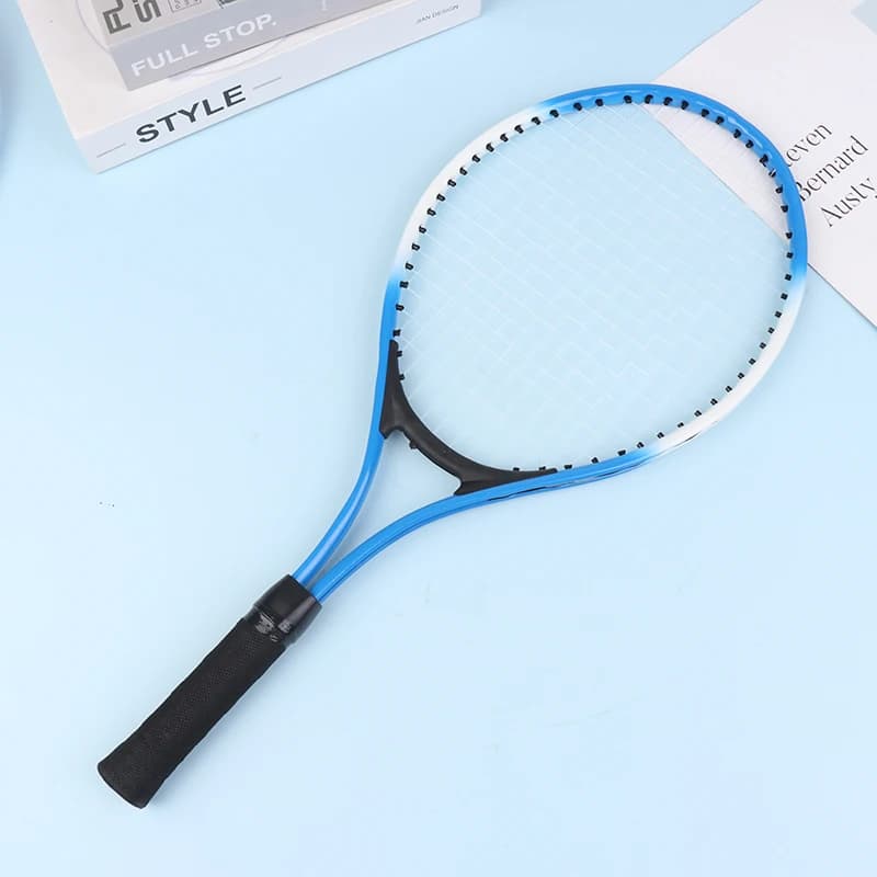 Raquette de tennis pour débutants pour enfants – Raquette junior légère et amortissante pour les enf