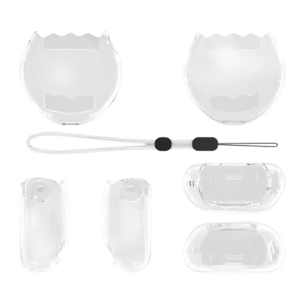 Housse de protection transparente pour Console de jeu Tamagotchi Paradise, avec lanière