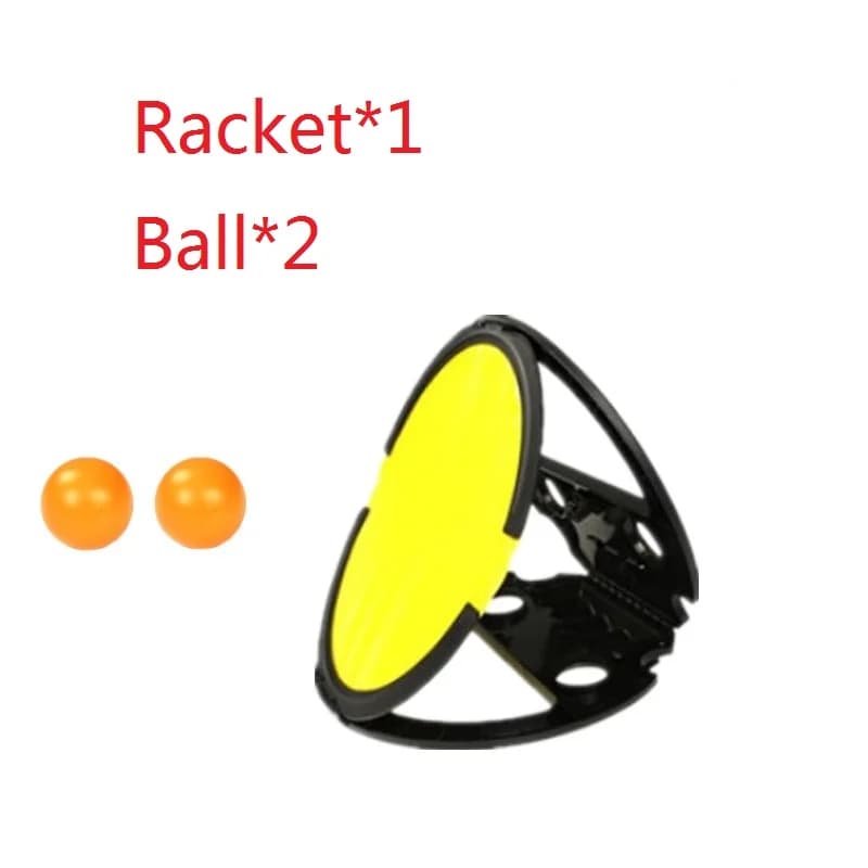 Raquette à Lancer et Attraper des Balles pour Enfant et Adulte, Jeu d'Intégration Sensorielle, Diver