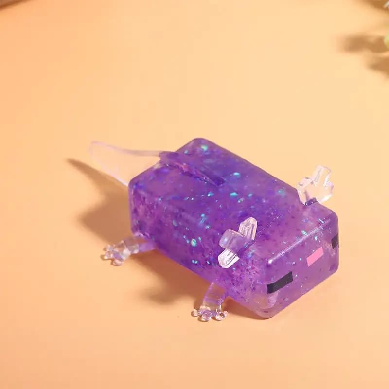 Jouet Axolotl mignon, jouet sensoriel anti-stress DIY fait main pour enfants, décoration de bureau, 