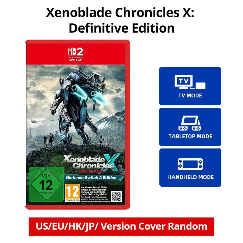 Xenoblade Chronicles ™ X Definitive Edition Nintendo Switch 2 Offres de jeux NS2 Jeux Cartes physi