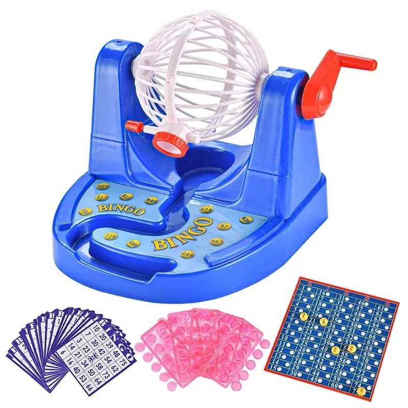 Jouet de table de jeu de machine de loterie de bingo de simulation, jouets interactifs amusants pare