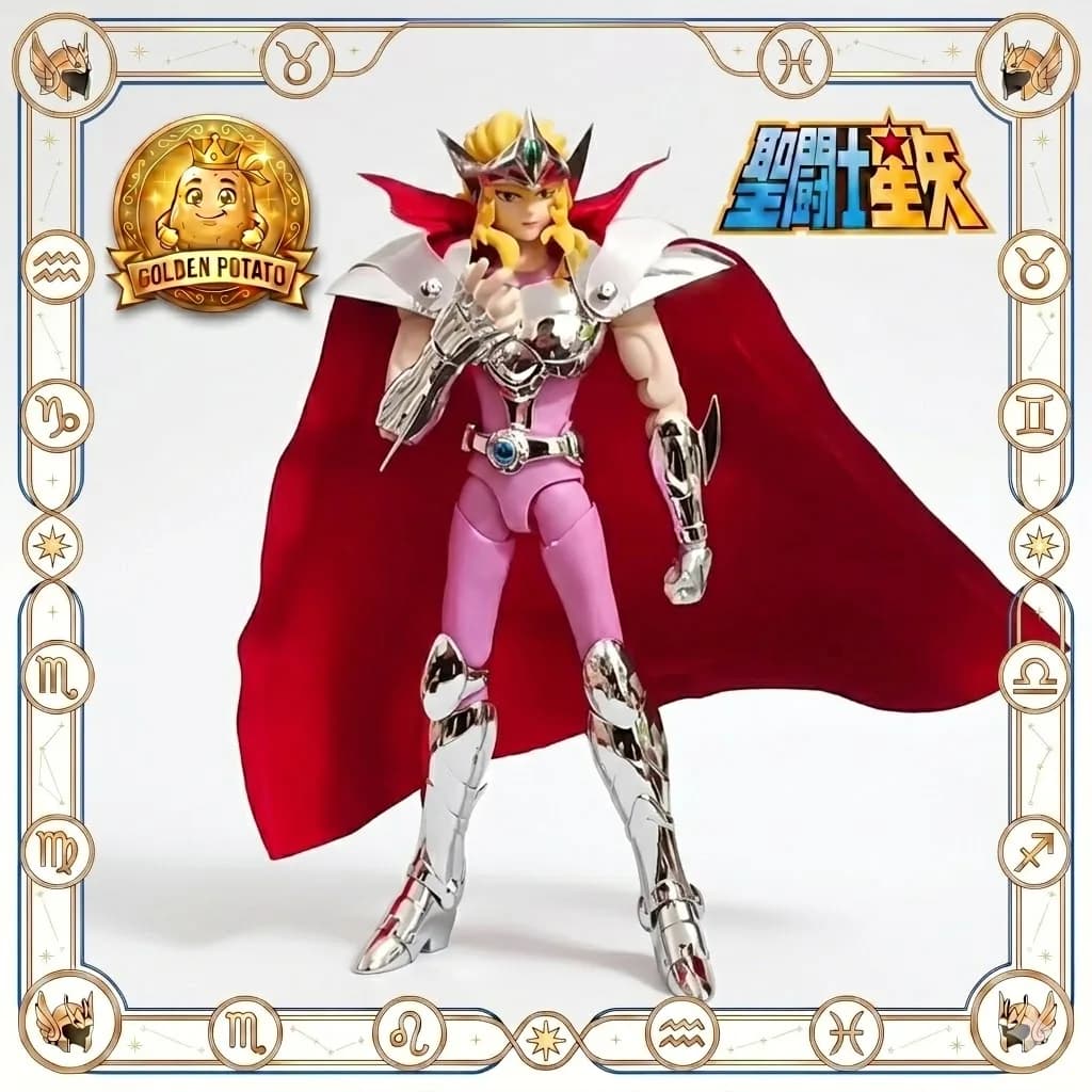 [En Stock] Saint Seiya MST Lacerta Misty Silver Saints Myth Cloth EX Figurine d'action en métal moul