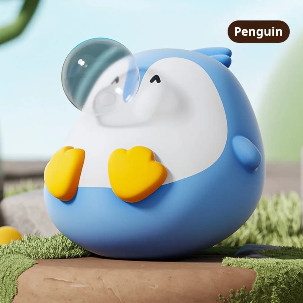 Jouet de décompression soufflant de bulles de dessin animé pour enfants, bouffées d'animaux de compa
