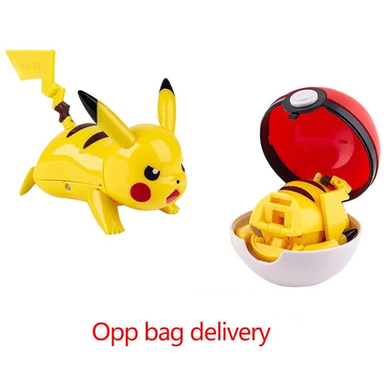 Figurines Pokémon, jouets Pocket Monsters, modèle de Pokéball Pikachu, Gengar, Dragonite, Snorlax, P