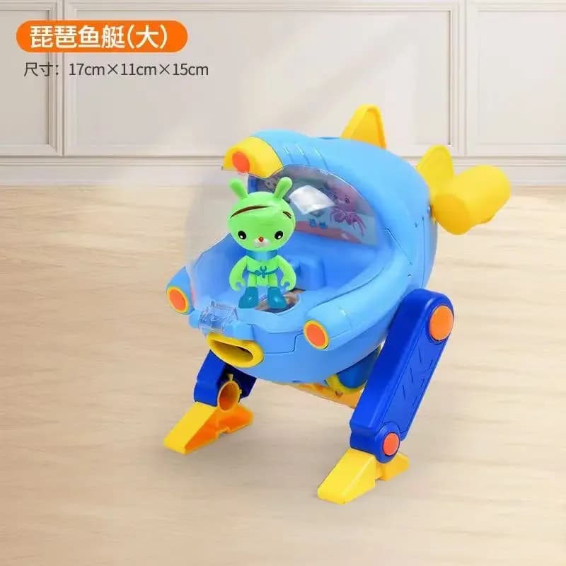 Cadeau de dessin animé TV Original Octonauts tous les véhicules de bateau sous-marin GUP jouets figu