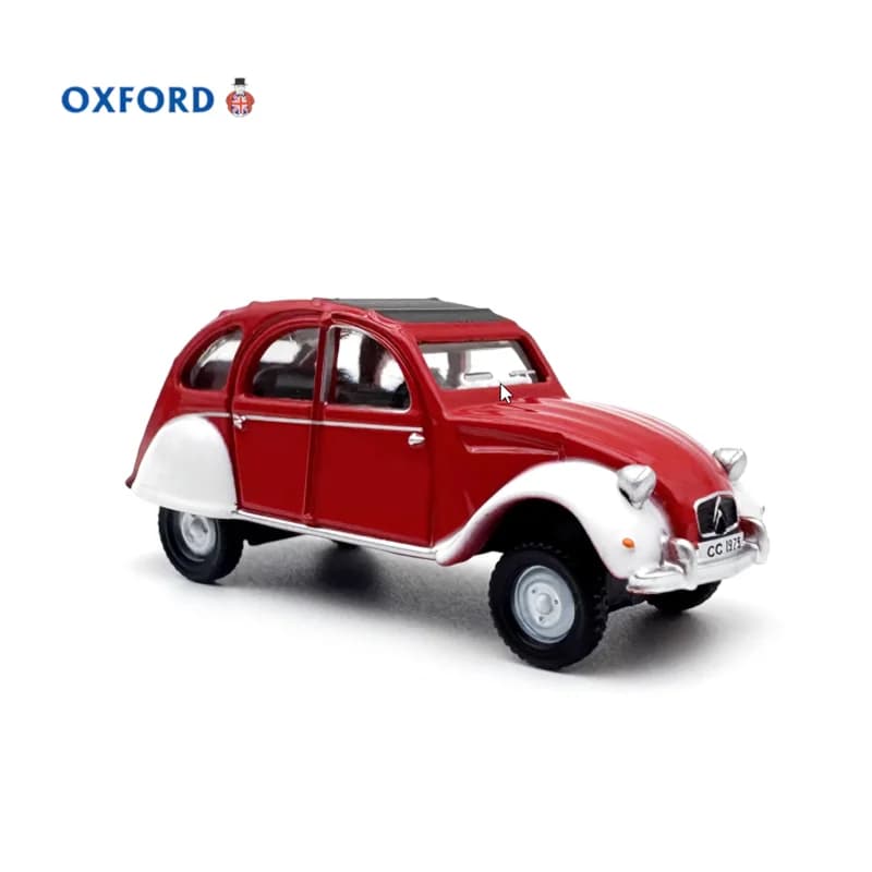 OXFORD moulé sous pression 1:76 échelle Citroen 2CV alliage rétro modèle de voiture produit fini Sim