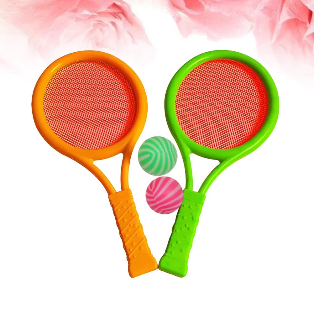 Raquettes de Tennis de Badminton, ensemble de balles pour enfants, Sports de plein air, sport Parent