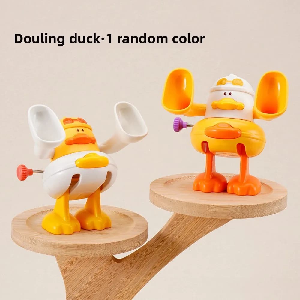 Jouets rampants pour bébé de 6 à 12 mois, canard mécanique roulant, temps du ventre pour bébé, jouet
