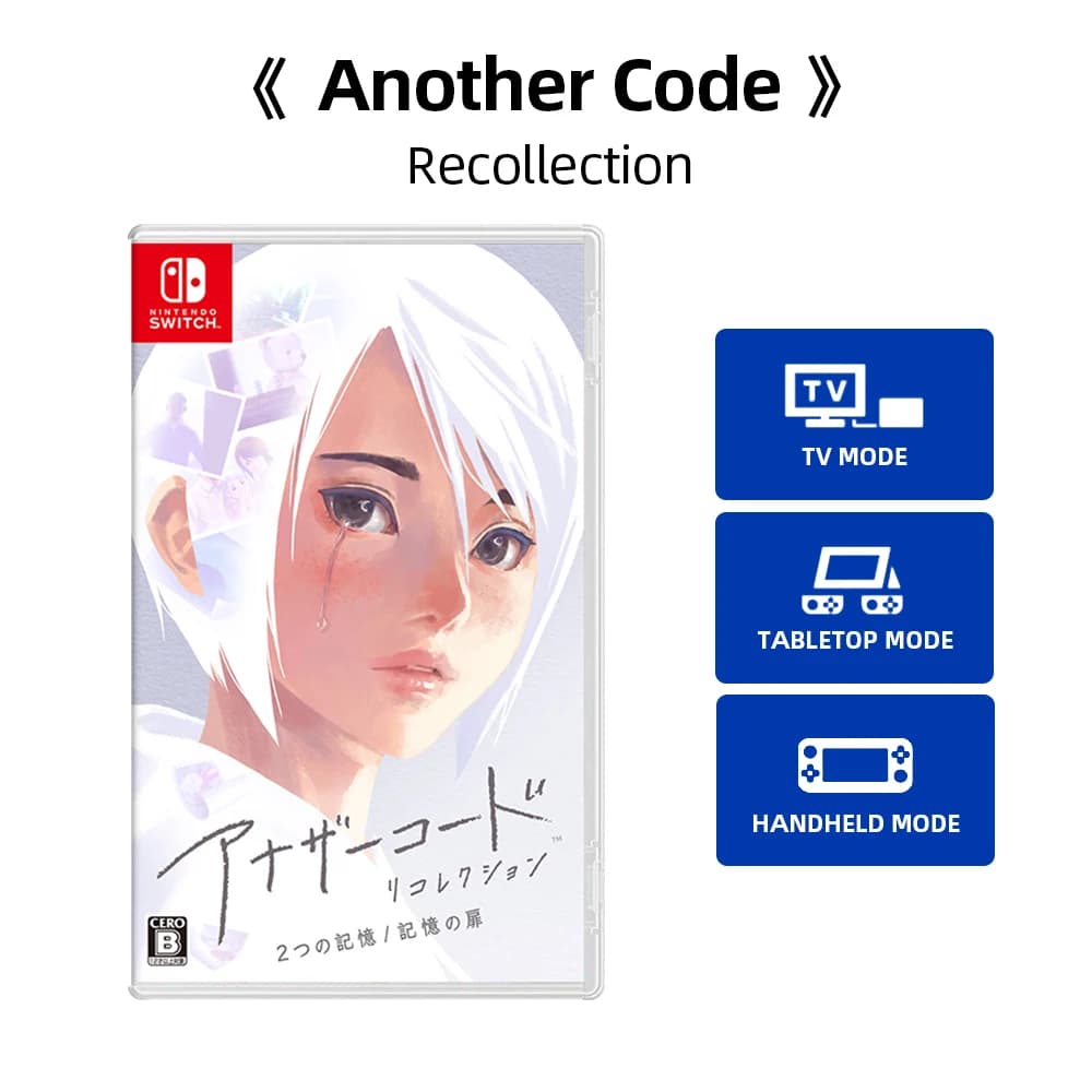 Offres de jeux Nintendo Switch - Un autre code : Recollection - Cartouche de jeux Support de carte p