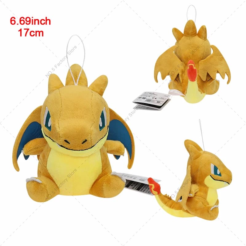 18 styles de peluches brillantes de Charizard, Pokémon Mega Evolution X & Y, jouets en peluche doux,