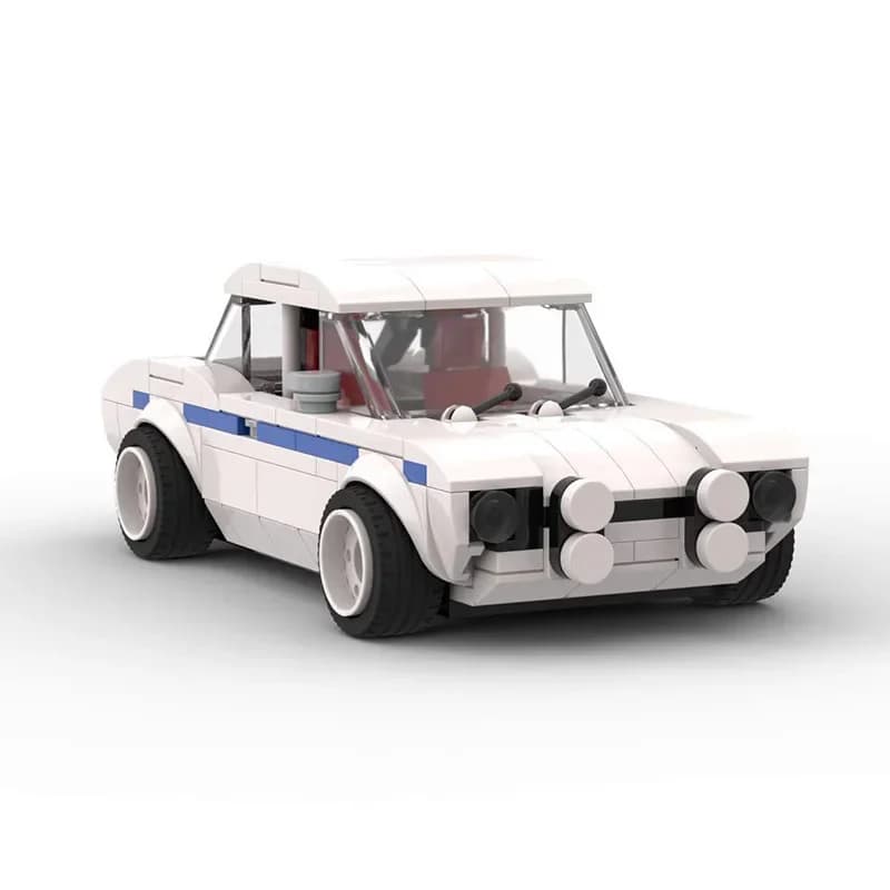 Blocs de construction MOC MK1 Escort, ensemble de briques pour voitures de sport super rapides, modè