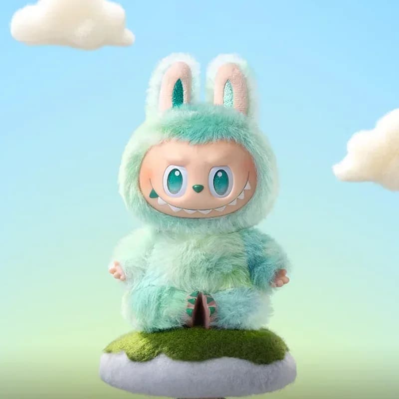 1 ensemble/6 paquets de poupées en peluche Labubu - macaron, Bubble Mart 100% authentiques. C'est le