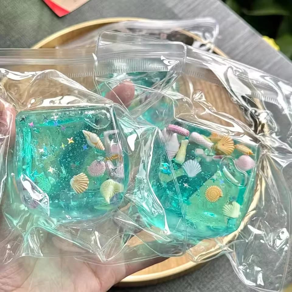 Balles anti-Stress pour adultes, blocs océan spongieux, jouets sensoriels pour autisme, soulagement 