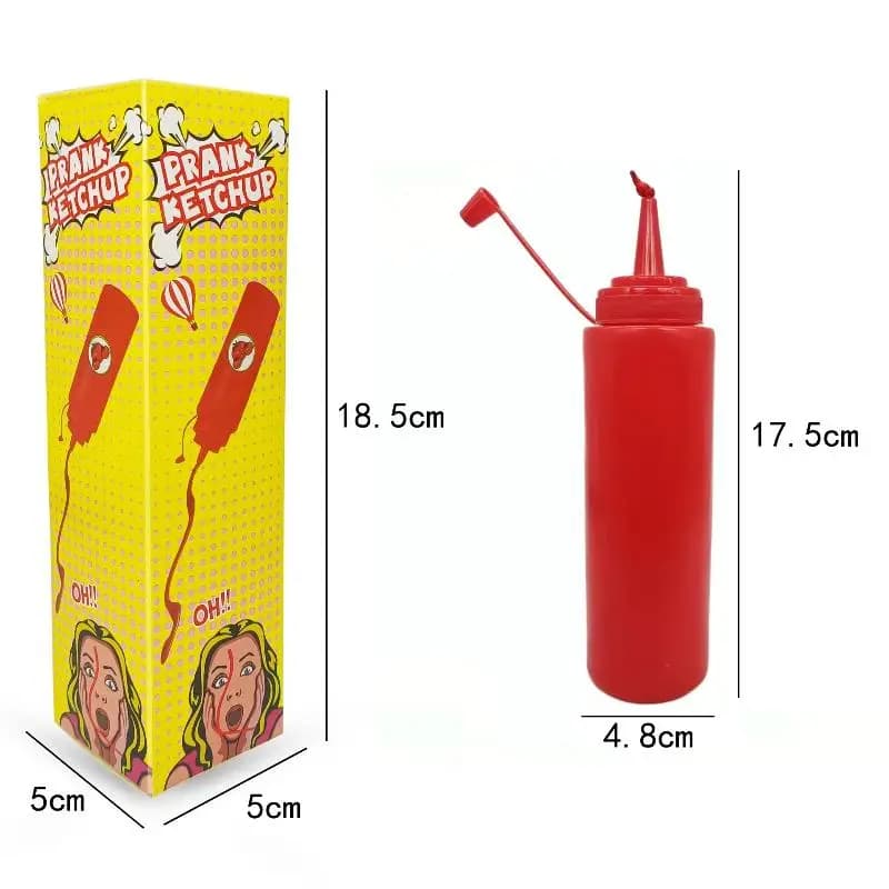 Bouteilles de Ketchup amusantes, blagues pratiques, Sauce tomate, jouets Cool pour adultes et enfant