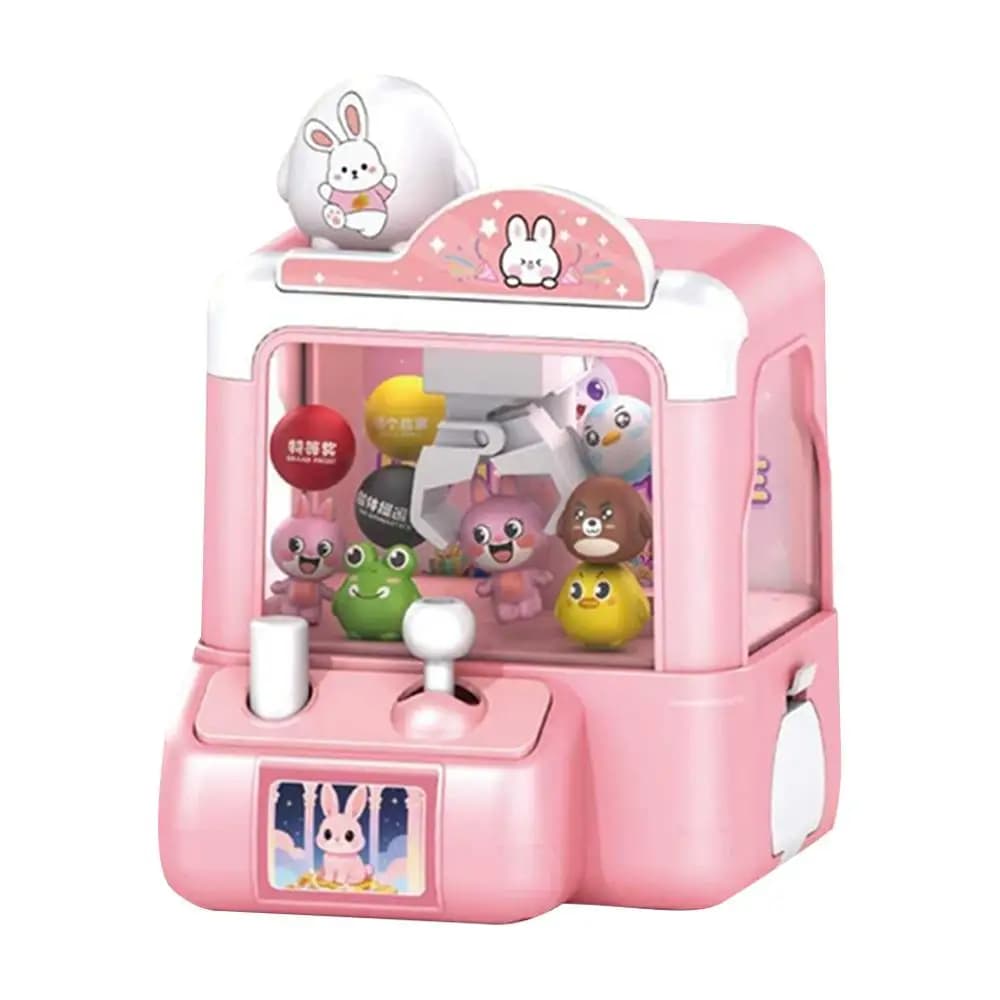 Mini machine à griffes de jeu d'arcade pour enfants - Attrapeur de bonbons et machine à capsules de 