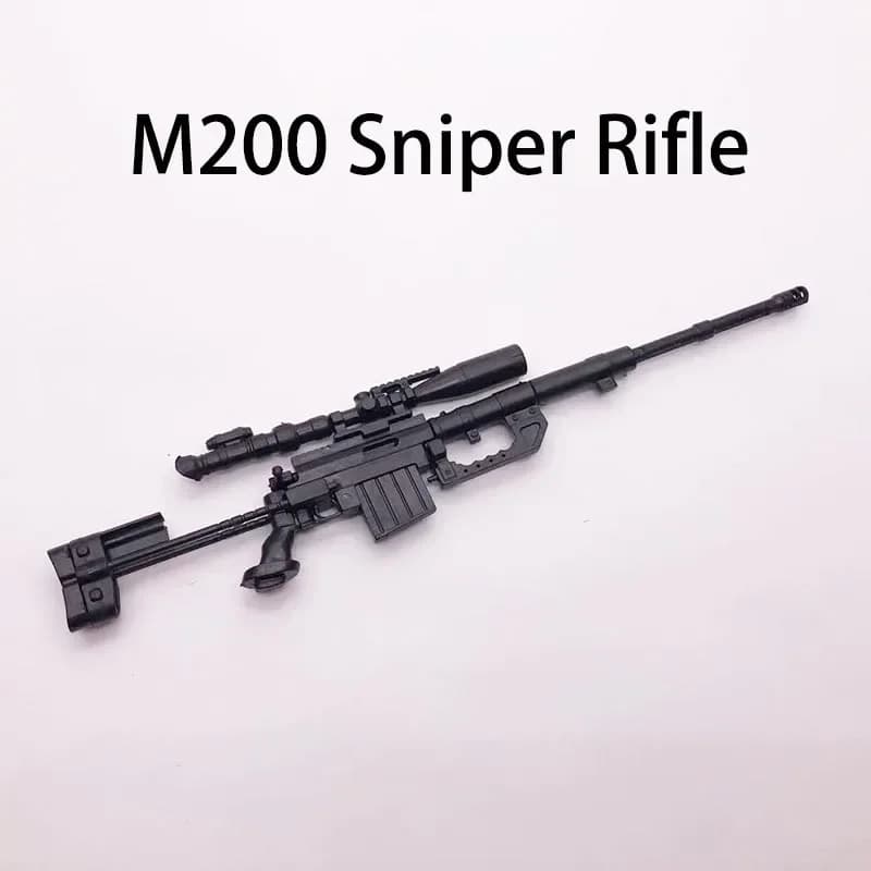Modèle de pistolet 1/6 98K G43, fusil de Sniper Type 38 M200 RPG, pistolet de soldat à assembler en 