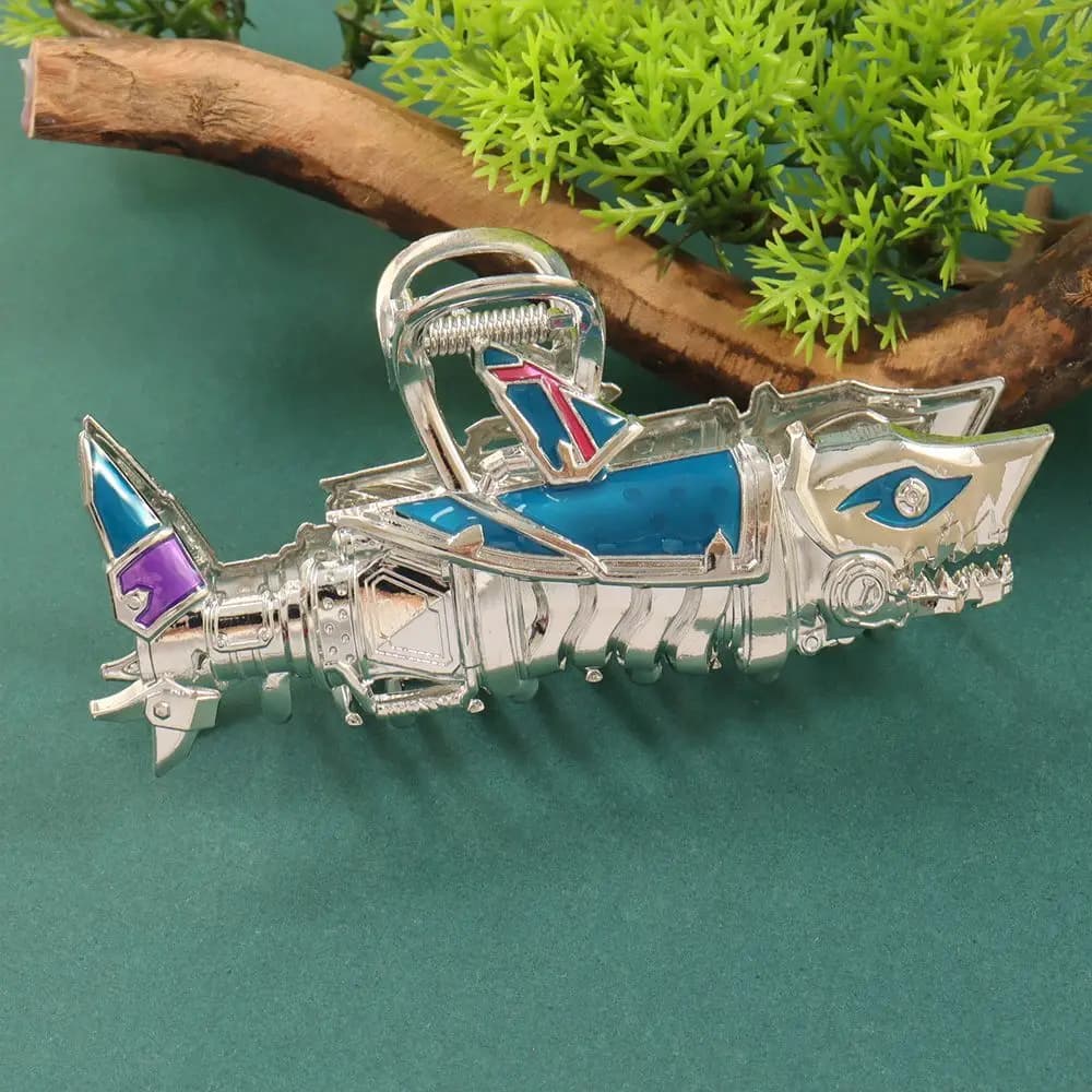 League of Legends LOL jeu d'animation jouets périphériques Jinx Fishbones pince à cheveux pince à ch