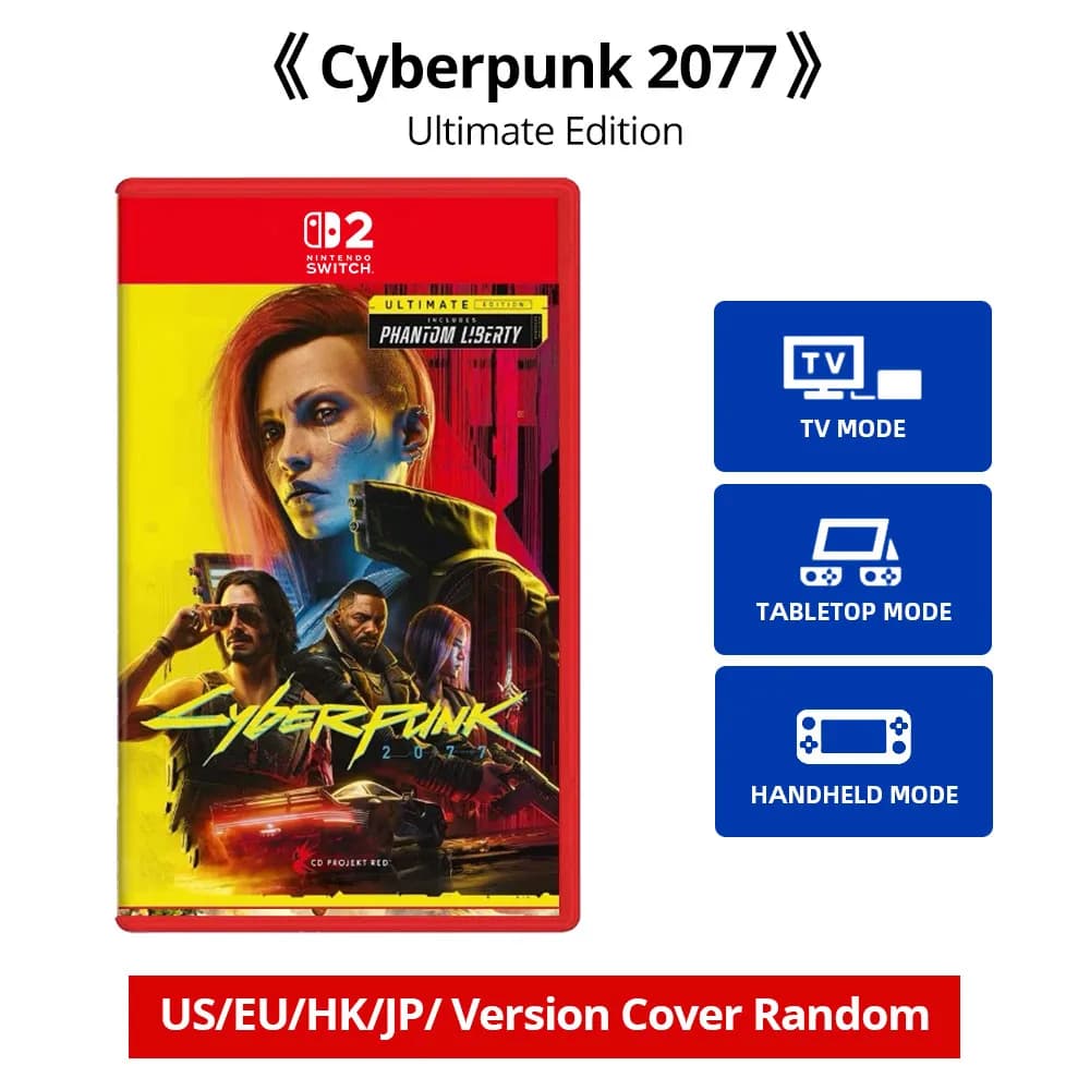 Offres de jeux Nintendo Switch 2 - Cyberpunk 2077 Ultimate Edition - Jeux d'aventure, d'action et de