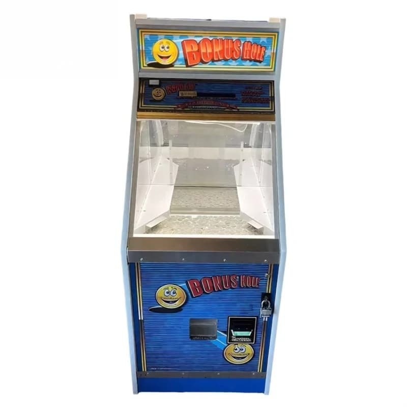 Fabricants de jeux d'arcade miniatures européens personnalisés à monnayeur, machine à pousser les pi