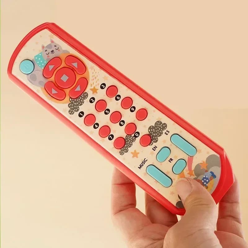 Jouets télécommandés de simulation TV pour bébé, musique et lumière, jouet musical pour bébé, téléco