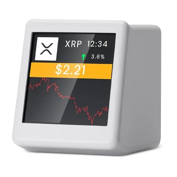 ABZZ-Wifi Crypto Tracker Présentoir de prix de crypto 300 Les grandes crépues peuvent être commutées