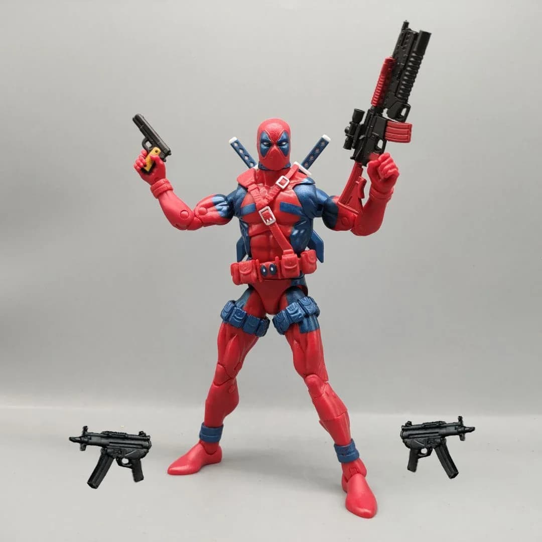 Marvel Legends Bande Dessinée Rétro Syboarmo Spiderman Deadpool 6" Figurine