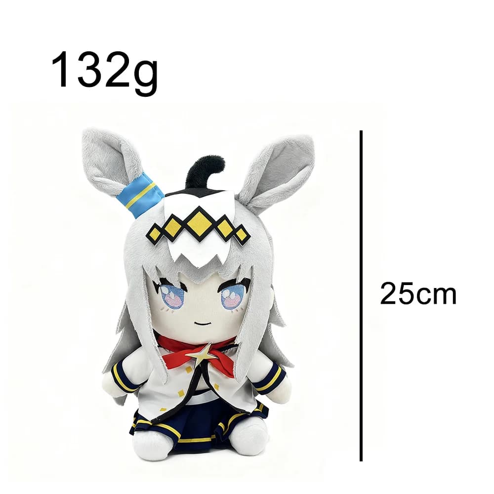 Jouet en peluche Kawaii Uma musume, personnage de dessin animé joli Derby, marchandise, douche de ri