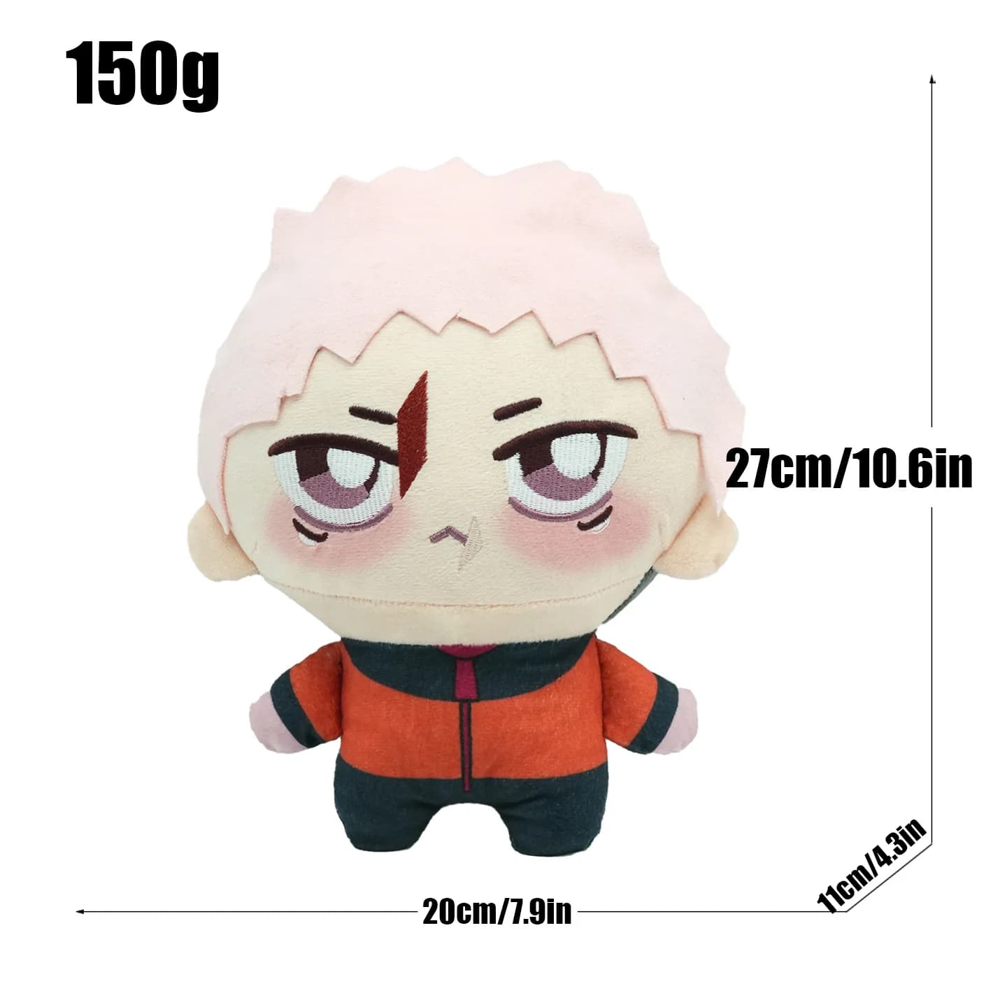 Peluche Jujutsu Kaisen Zenin Naoya Maki Itadori Yuji, jouet en peluche anime, cadeau de collection p