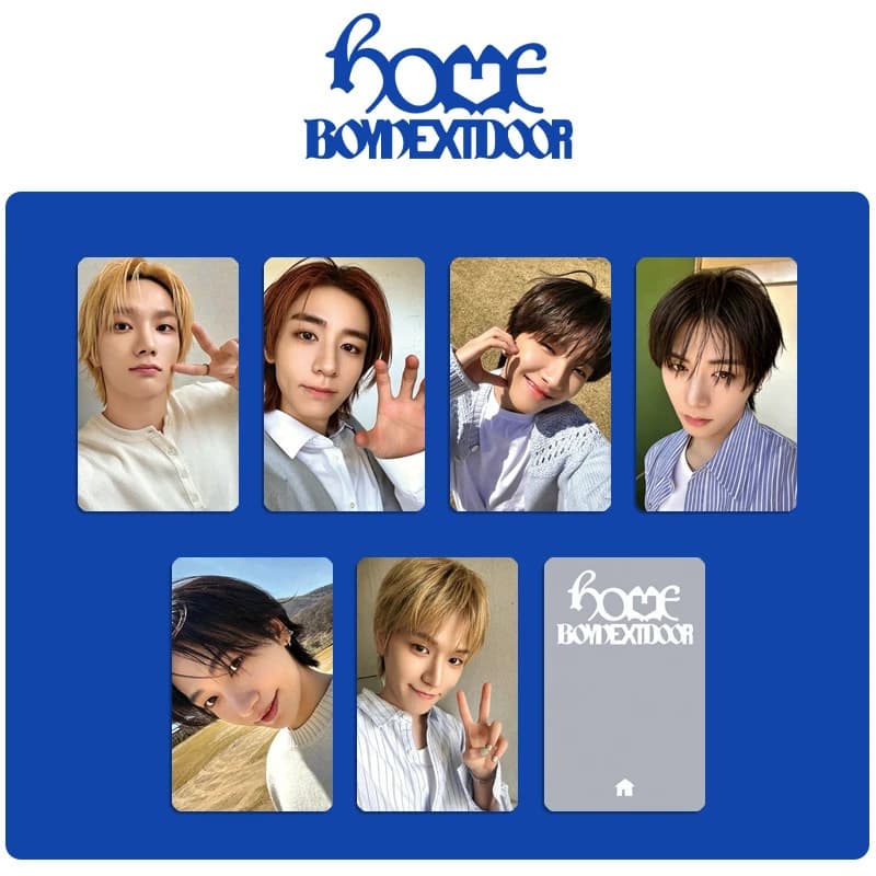 Dernière collection de cartes LOMO essentielles pour fans du groupe de musique KPOP coréen BOYNEXTDO