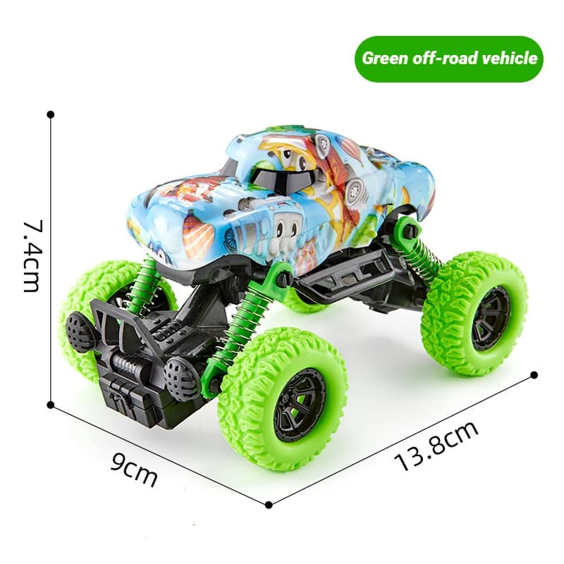 Voiture jouet pour enfants, véhicule tout-terrain à grande vitesse, jouet d'extérieur, modèle de véh