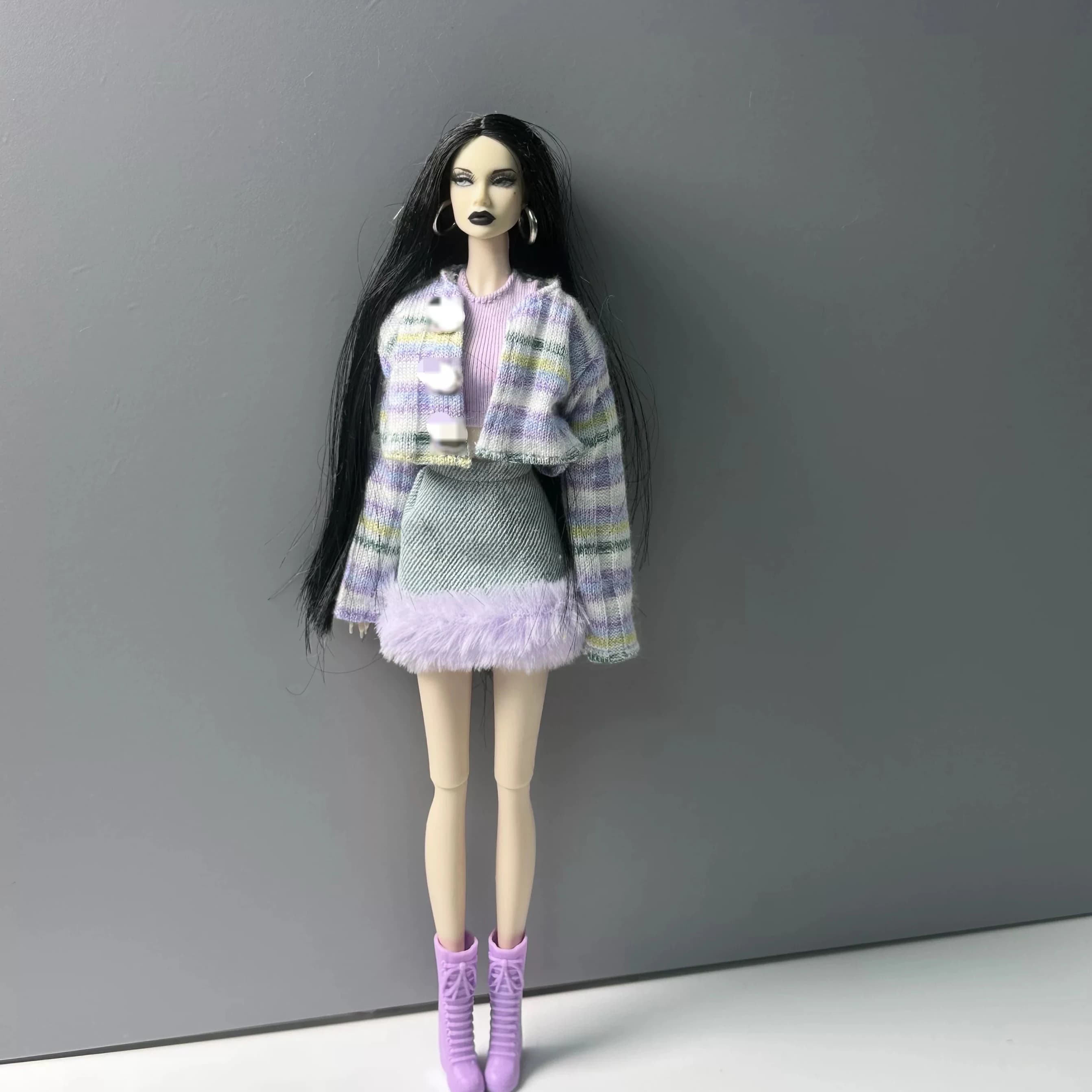 Costume sur mesure de style petite fille urbaine, parfumé et élégant, pièces de vêtements de concept