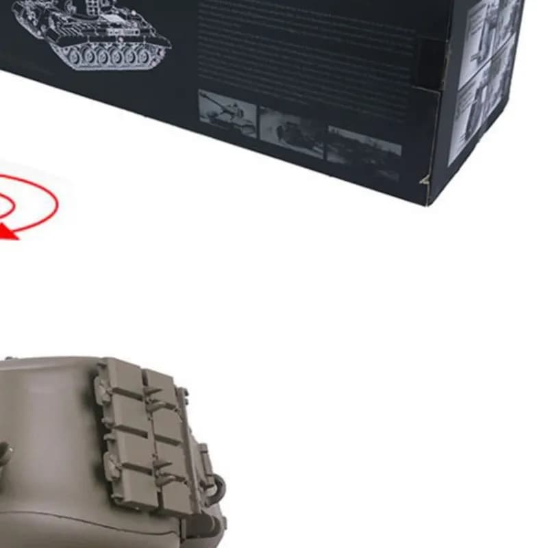 Cadeaux pour garçons : Char d'assaut télécommandé Heng Long 1/16 7.0 en plastique M26 Pershing 3838 