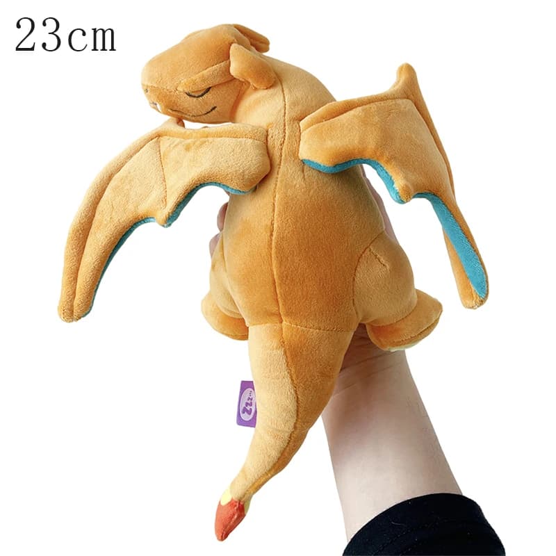 Jouets en peluche doux Pokemon Mega Charizard X Y, figurine de dessin animé mignon Kawaii brillant G