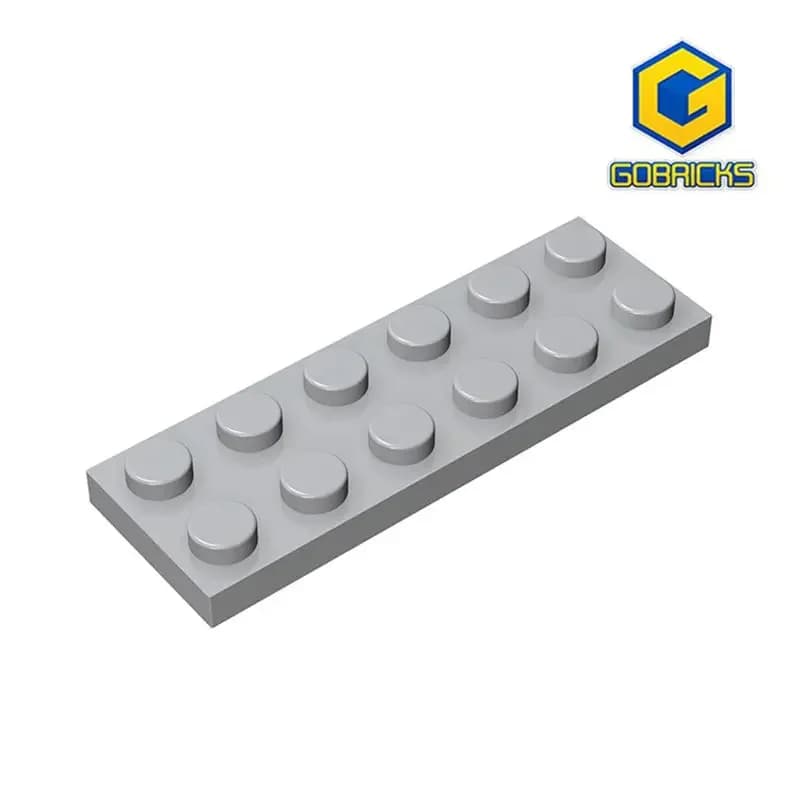 Gobricks GDS-512 plaque 2x6 compatible avec lego 3795 pièces de bloc de construction bricolage pour 