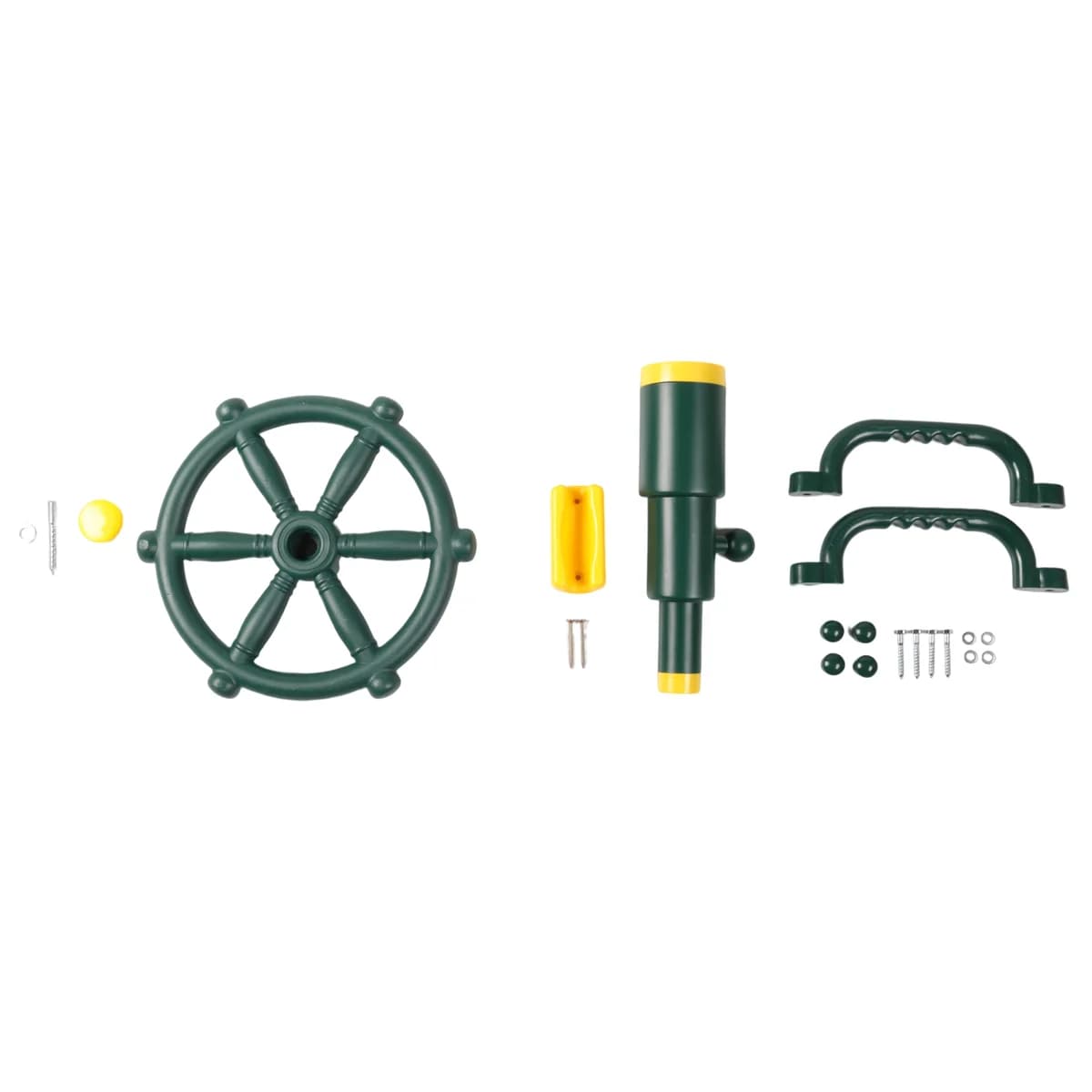 Accessoires de terrain de jeu pour enfants, ensemble de jeu d'extérieur, télescope de Pirate, volant