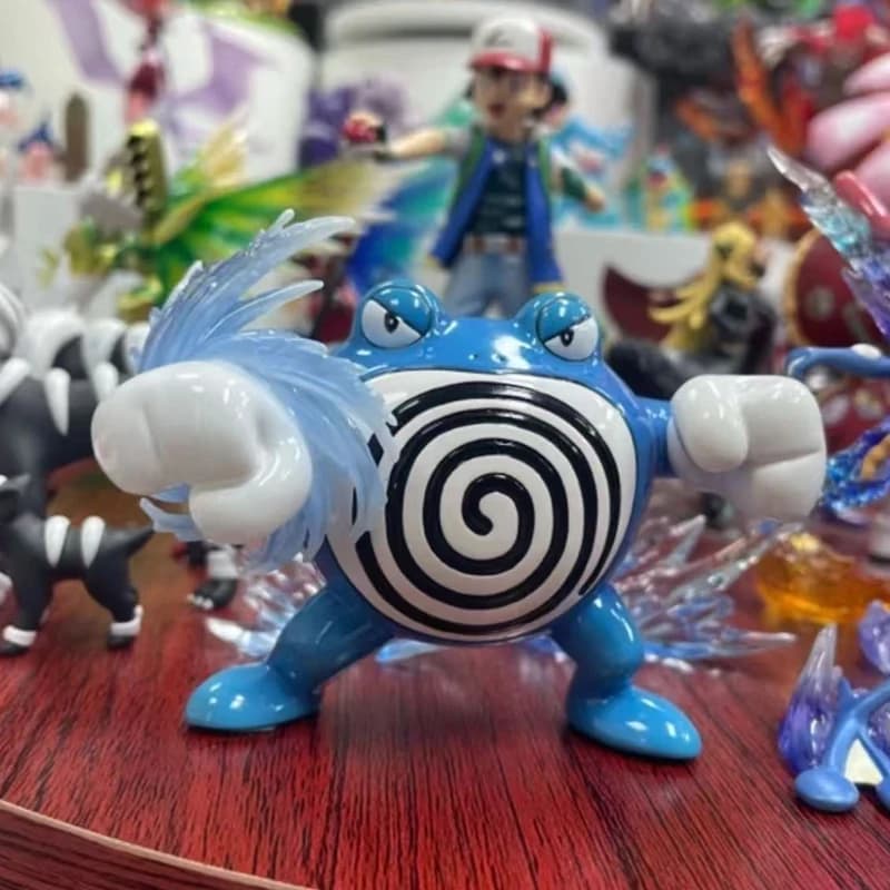 Figurines d'action périphériques 8cm, Pokemon Kingler Poliwhirl Pidgeot, poupée à collectionner, jou