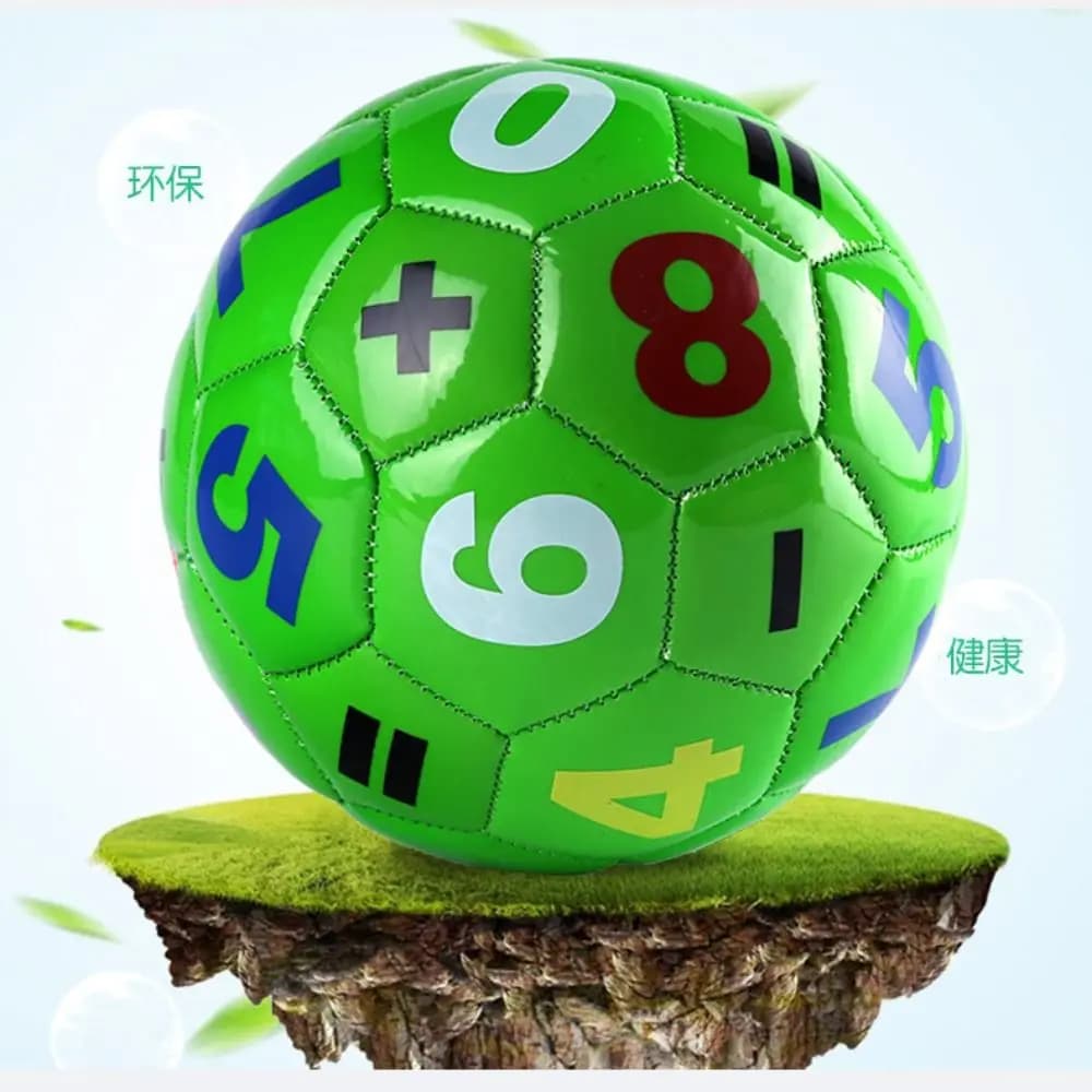 Mini ballon de football en PVC à presser pour enfants d'âge alth, jouet de football pour garçons, pe