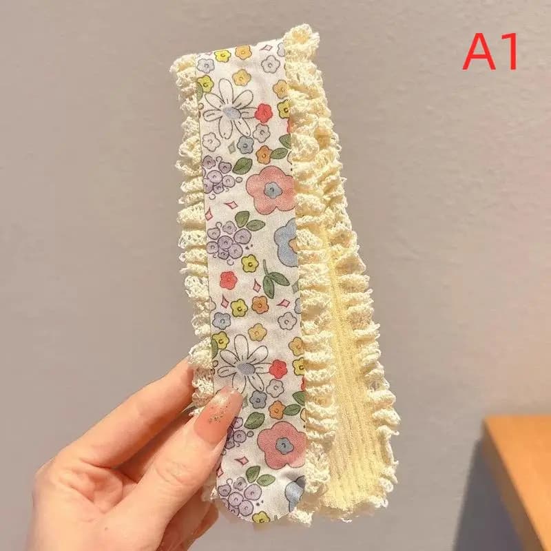 Accessoire pour cheveux rebelles, Bandeau style pastoral pour enfants, Autocollants pour franges tri