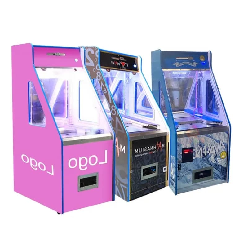 Nouvelle machine de jeu d'arcade à monnayeur personnalisée pour fabricants, avec fonction bonus et f