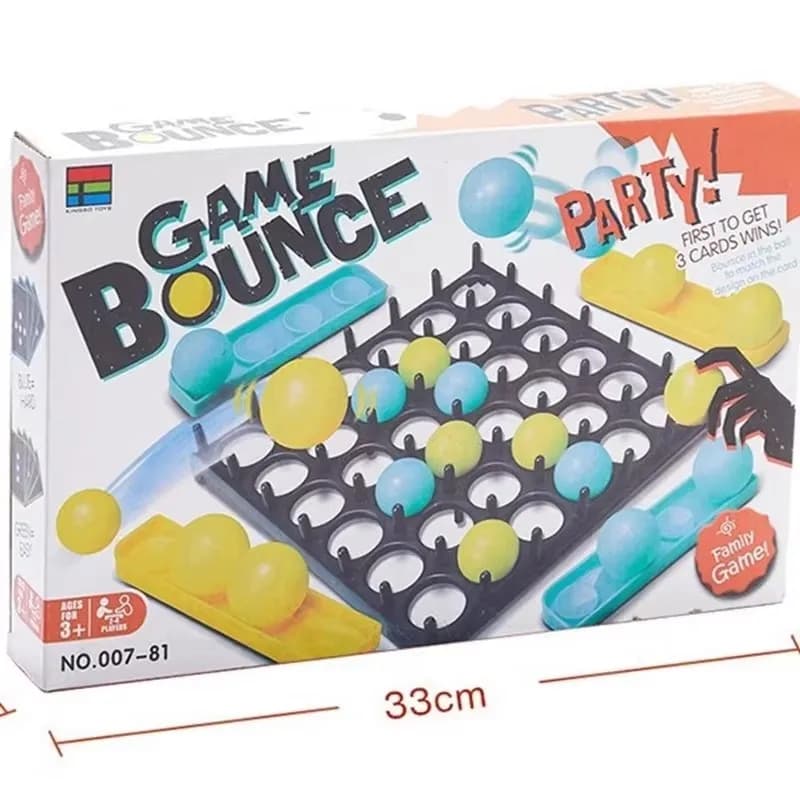 Balle à lancer de bureau, balle rebondissante, jeu de compétition d'élasticité, Puzzle, jouet anti-S
