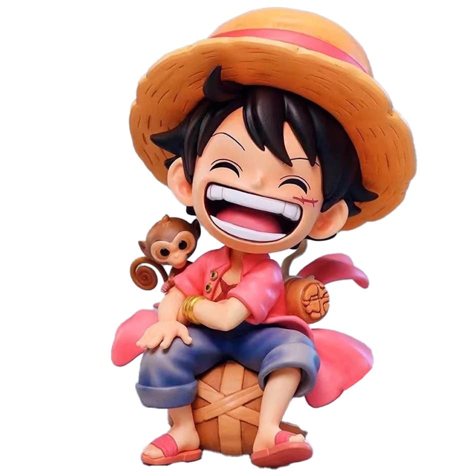 Figurine d'anime One Piece, Portgas D Ace Yamato, modèle Q Version, décoration, ornement périphériqu
